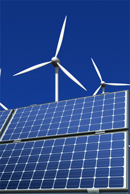 Solar Photovoltaic (PV) Systems and Wind Turbines