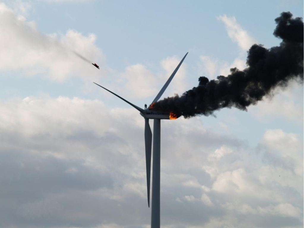 Fires are major cause of wind farm failure, according to new research